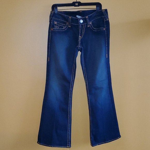 True Religion Wide Leg Jeans - Picture 7 of 9